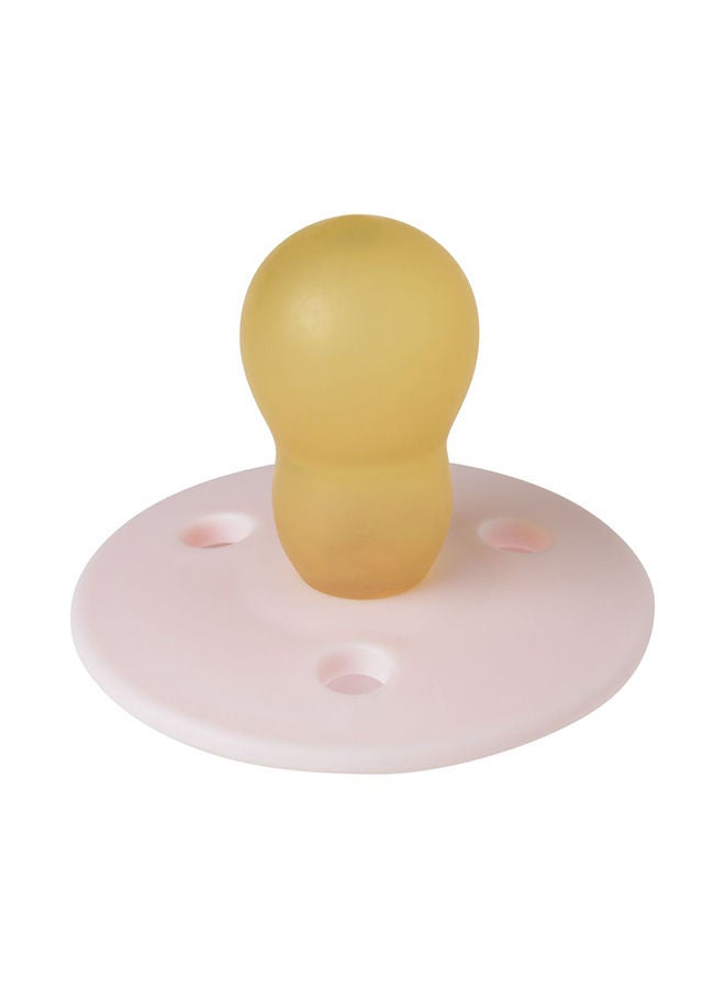 Mininor Round Pacifier Latex 6M Spring Blossom 