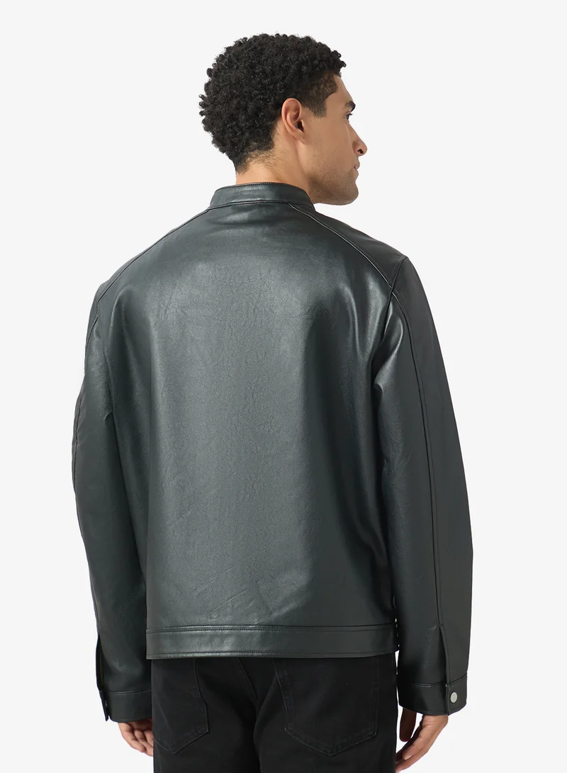 JACK & JONES Casual Biker Jacket