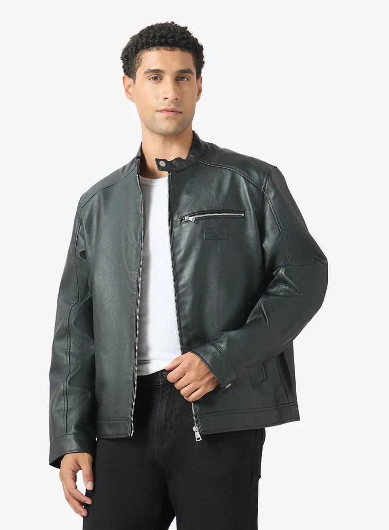 JACK & JONES Casual Biker Jacket
