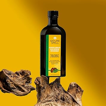 Nature Spell Rosemary Oil For Hair Growth Duo 150ml x 2 Treats Dry Damaged Hair Rosemary Oil Fusion Duo PreDiluted With Almond Castor Oil Made In The UK - Image 4