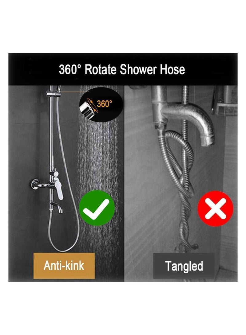 AMM Shower Hose 1.5M 1PCS Premium PVC Handheld Shower Head Hose Flex Hoses ExtensionFlexible Shower Head Replacement Hose AntiTwist Easy to Clean - Image 3
