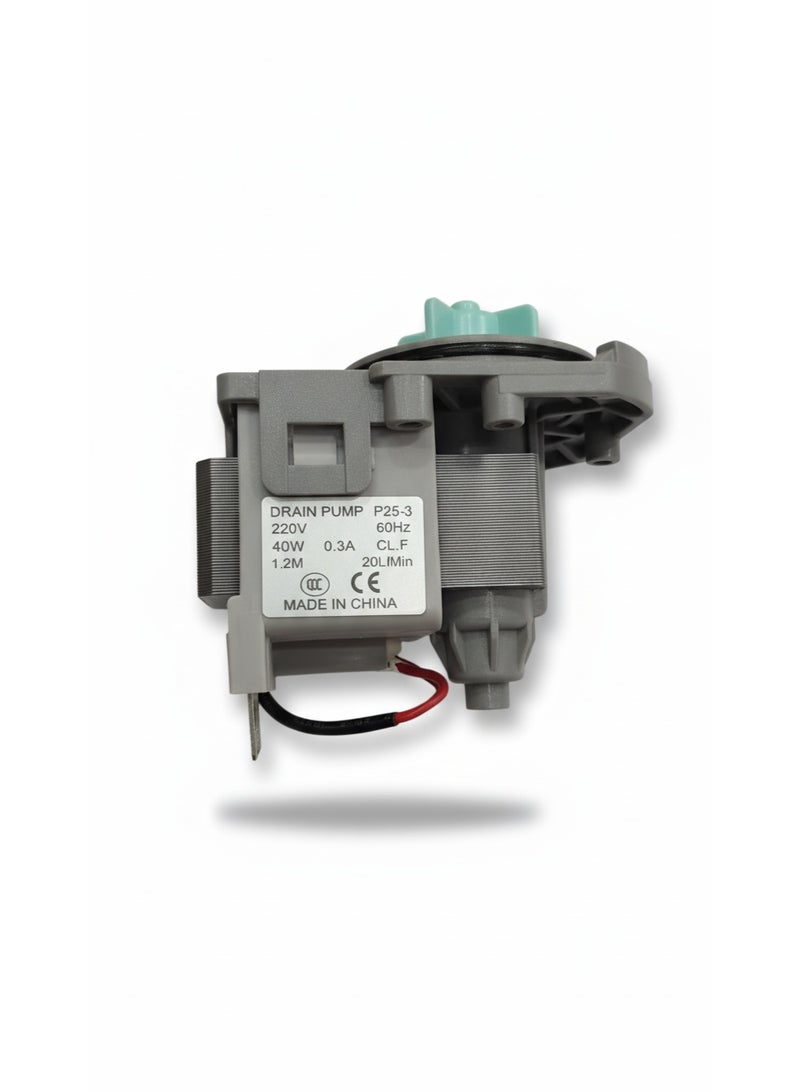 P25-3 Washing Machine Drain Pump Motor 220V 40W Replacement Water Pump - Image 1