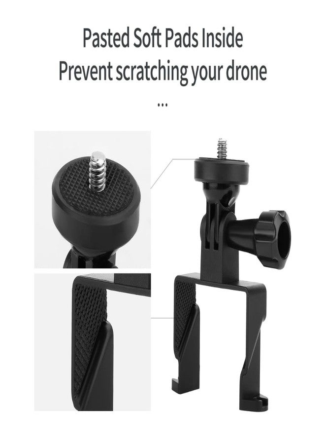 GetZget حامل كاميرا الحركة GetZget® لكاميرات DJI Avata، متوافق مع Insta 360/ Go Pro/Action 2/3/ Osmo Pocket Lights وغيرها من ملحقات التثبيت - Image 4