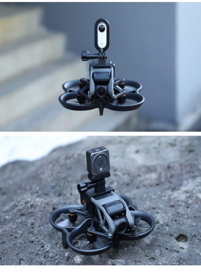 GetZget حامل كاميرا الحركة GetZget® لكاميرات DJI Avata، متوافق مع Insta 360/ Go Pro/Action 2/3/ Osmo Pocket Lights وغيرها من ملحقات التثبيت - Image 2