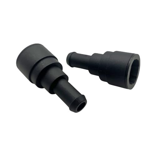 YCUPONE 2PCS Heater Core Coolant Hose Connector Inlet/Outlet 3/4In. Tube x 5/8In 800-409 Compatible with Avalanche Suburban Express Silverado Sierra 1500 2500 Blazer H2 Escalade Seville Malibu - Image 1