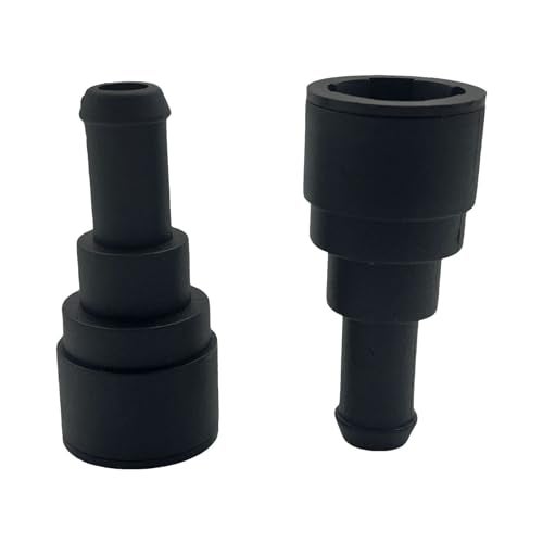 YCUPONE 2PCS Heater Core Coolant Hose Connector Inlet/Outlet 3/4In. Tube x 5/8In 800-409 Compatible with Avalanche Suburban Express Silverado Sierra 1500 2500 Blazer H2 Escalade Seville Malibu - Image 3