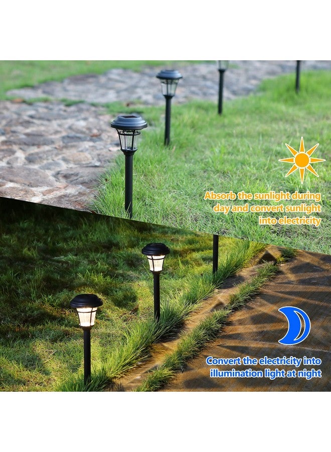 ماجيفت مجموعة من 12 مصباحًا شمسيًا للممرات الخارجية من MAGGIFT، مصابيح شمسية للحدائق والباحات والممرات - Image 4