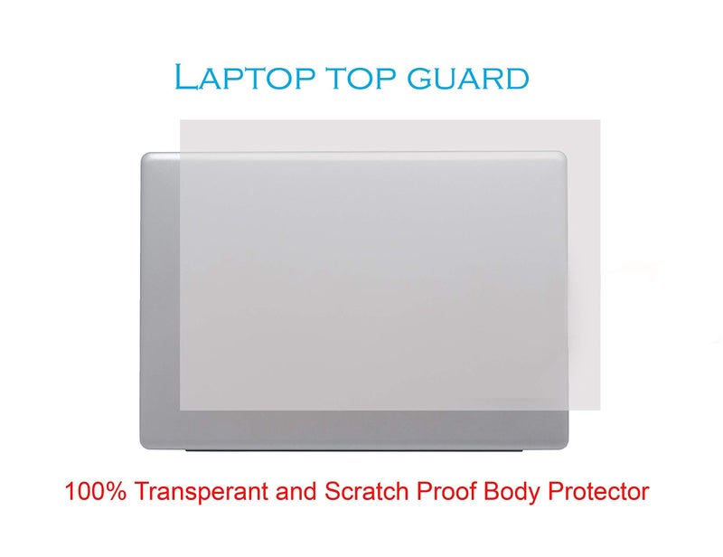 Saco Ultra Clear Top Guard for Mi Notebook Laptop (Transparent, 14 inch) - Image 3