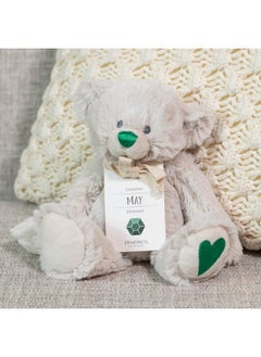DEMDACO DEMDACO Dreamer Green Emerald Color Heart May Birthstone 8.5 inch Children's Plush Stuffed Animal Toy  - Image 5