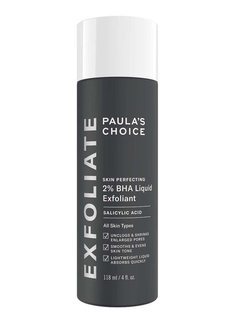 PAULA'S CHOICE Skin Perfecting 2% BHA Liquid Exfoliant 4ounce 
