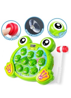 YelaJoy Interactive whack-a-frog game  Early development toy Activity Learning Includes two hammers Fun gift  - Image 3