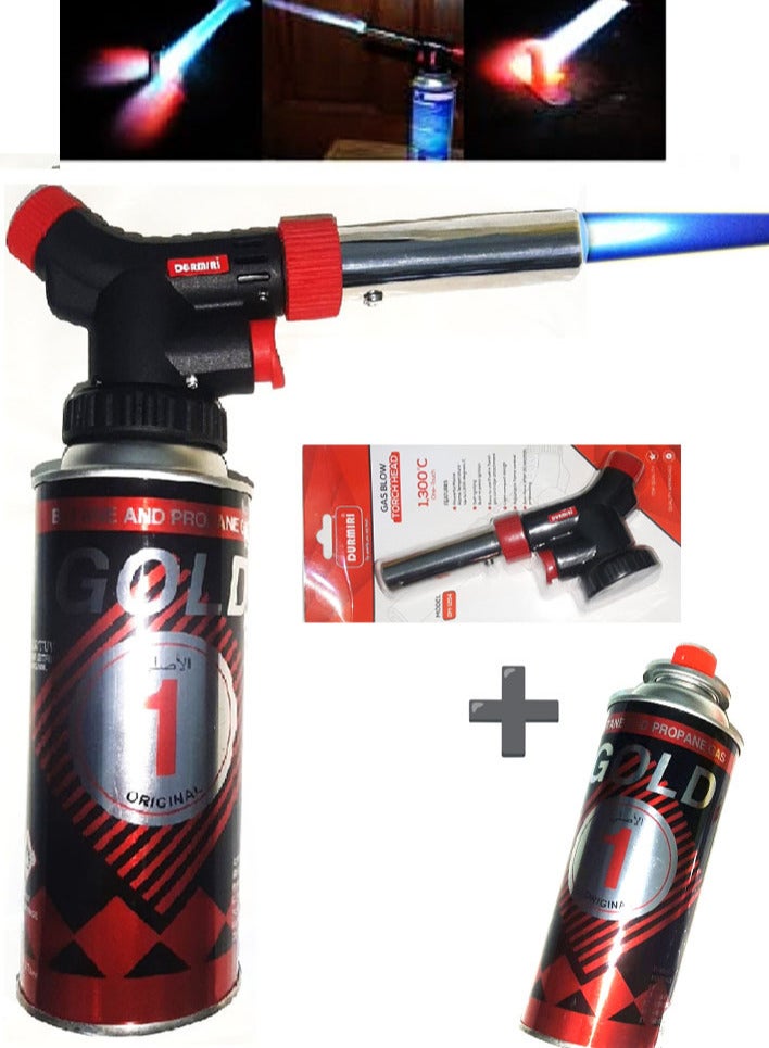 Gas Blow torch for Heavy-Duty Tasks with Gas Cylinder  - Image 1
