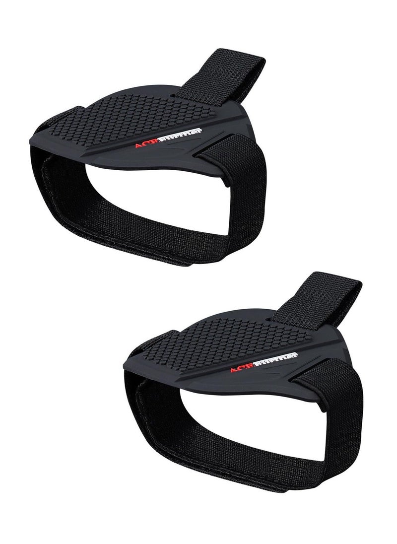 Generic Motorbike Shift Pad Motorcycle Shoe Boot Protector Cover Protect Shoes Protective Rubber Gear Shifter Guards Lightweight Anti slip and Easy to Carry for ATV Motorcycle 2Pcs Black - Image 1