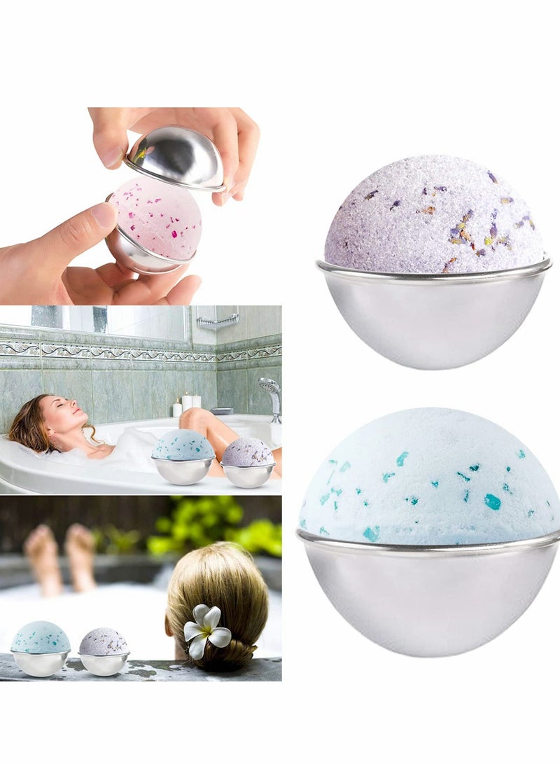 Excefore 6 Pcs Stainless Steel Ice Cream Mould - Image 3