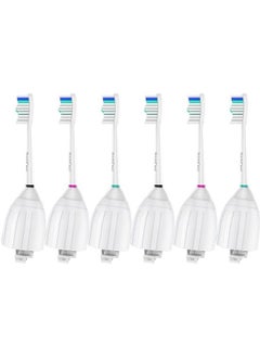 Brightdeal BrightDeal Replacement Toothbrush Heads Compatible with Philips Sonicare Toothbrush Electric Handle, for Sonicare E Series Essence, Xtreme, Elite, Advance and CleanCare Toothbrush, 6 Pack 