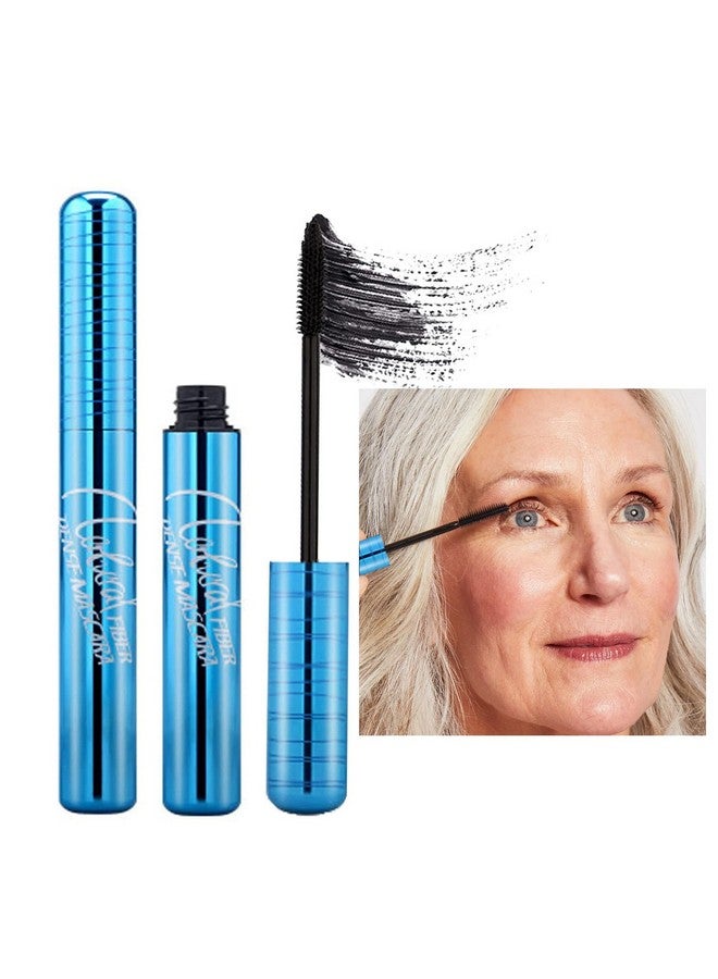 BANGFENG Mascara For Older Women Black Mascara For Seniors With Thinning Lashes Waterproof Volumizing Mascara Hypoallergenic Mascara For Sensitive Eyes (Pack Of 1) - Image 1