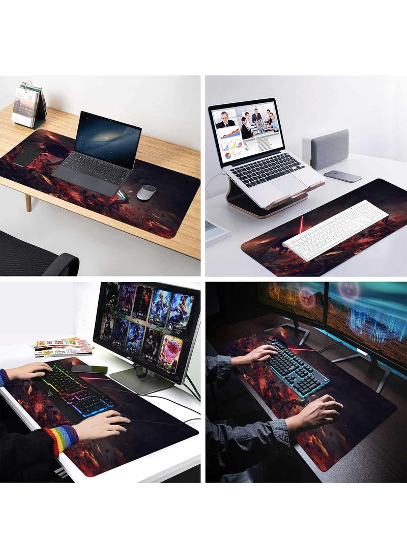Y&D 800*300*4mm Office Lock Edge Non Slip Game Keyboard Pad  - Image 4