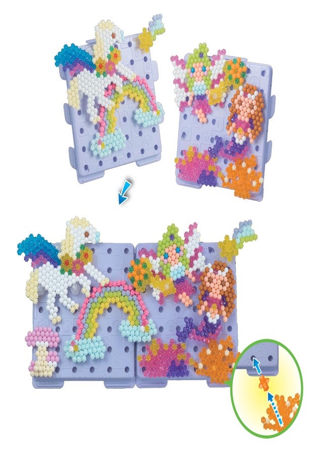 Aquabeads Enchanted World Complete Arts & Crafts Bead Kit fot Children- Over 1,000 Beads & Display Stand - Image 4