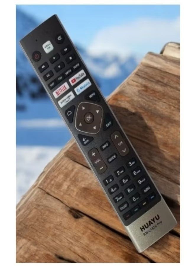 هوايو جهاز تحكم عن بعد لتلفاز هاير إل سي دي إل إي دي، RM-L1656 pro - Image 1