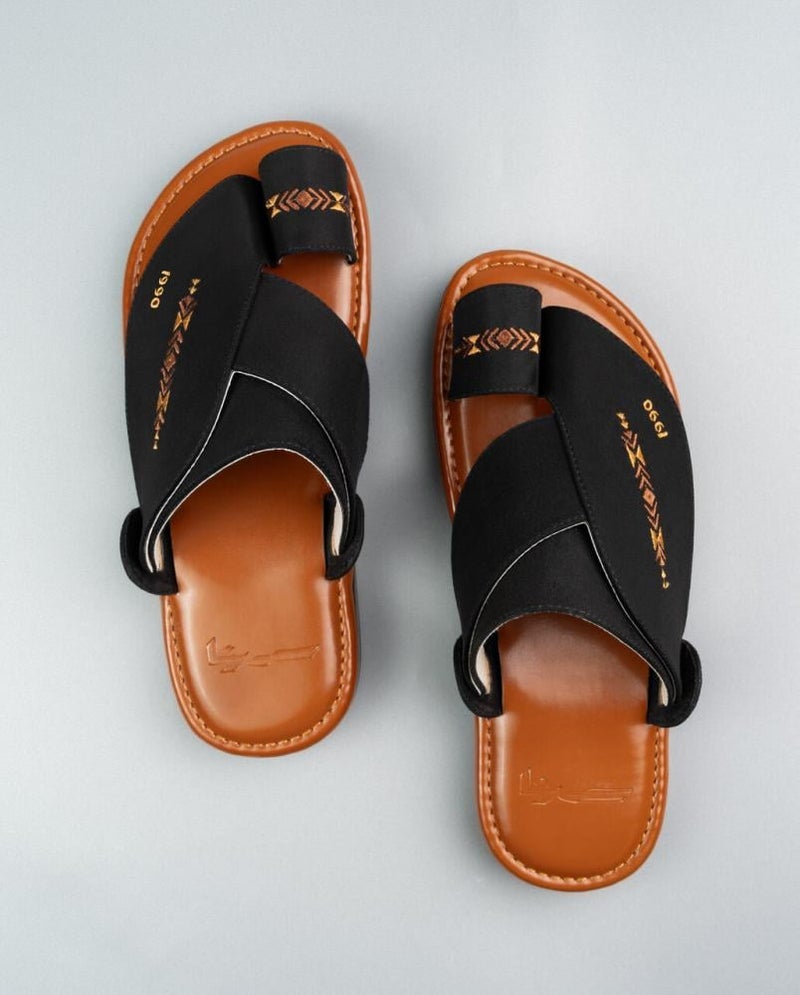 Arabic Sharqi Sandals | Brown | Sandals Traditional footwear - Image 1