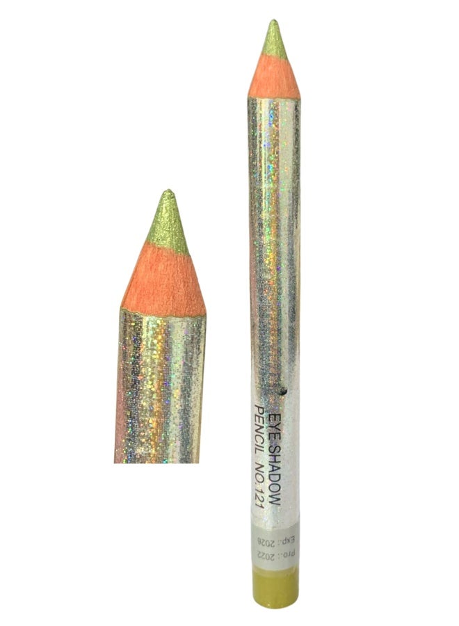 Shimmer Eyeshadow Pencil, Eye Pencil – Long-Lasting, Smudge-Proof, Creamy Texture, No: 121 - Image 1