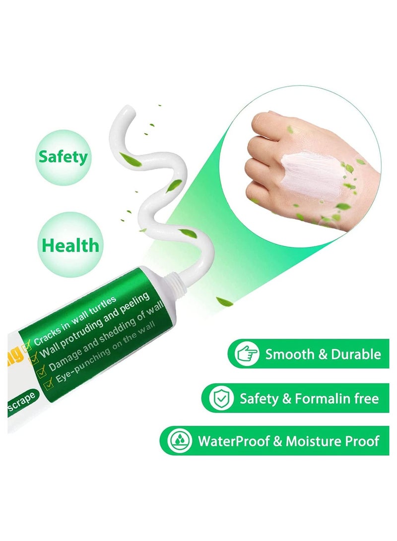 2 Pack Wall Mending Agen Wall Spackle Repair Paste Drywall Repair Kit and Wall Mending Agent Quick and Easy Solution for Drywall Repair - Image 5