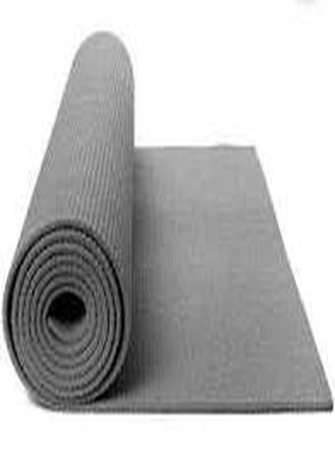 Peeplvalue Yoga Mat,Anti-Slip Yoga mat for Gym Workout and Flooring Exercise Long Size. 4 mm Yoga Mat for Men & Women Fitness, Multicolour (Grey) - Image 3
