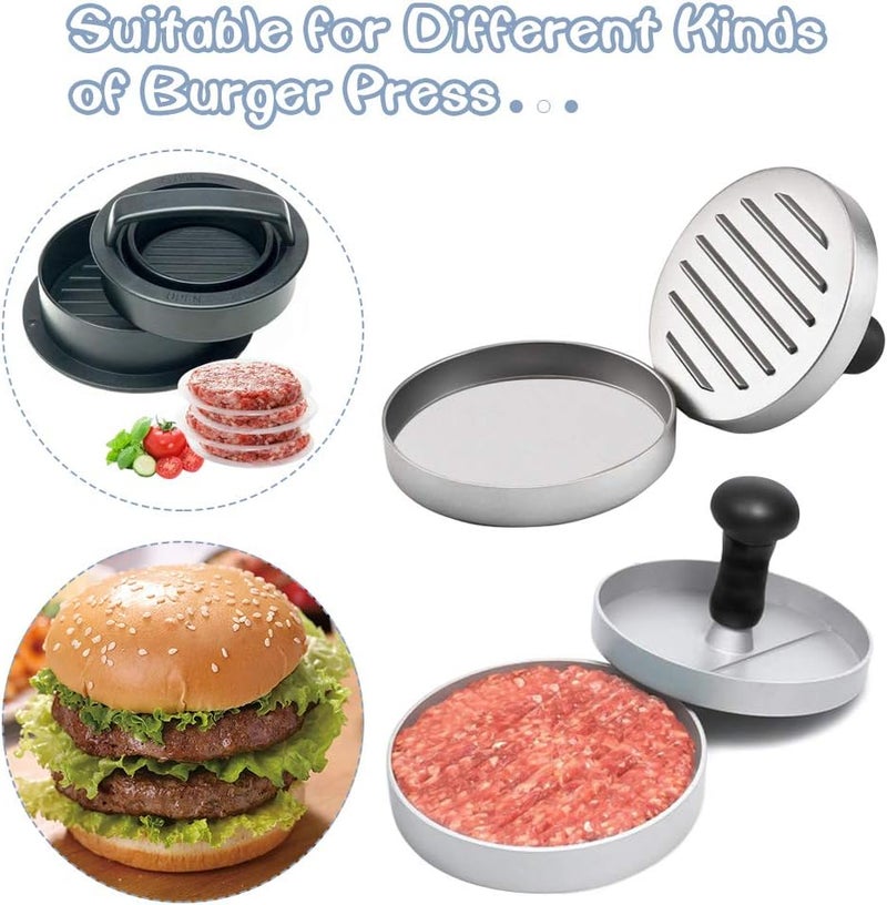 YQL Hamburger Patty Paper Round 5.5 Inch, Set of 200, Non Stick Patty Paper Sheets for Burger Press, Patty Serperate and Cake Baking(4.5/6/7/8/9/10/12inch Available) - Image 3