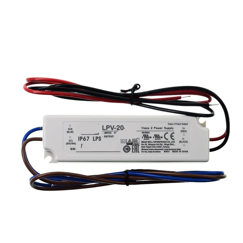 LPV 20 24V 20W IP67 Waterproof LED Power Supply Constant Voltage Lighting Driver - Image 2