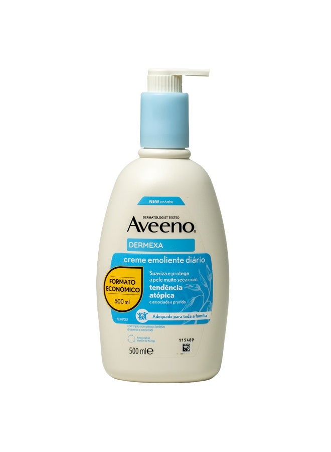 Aveeno Dermexa Soothing Emollient Cream 500ml - Image 1