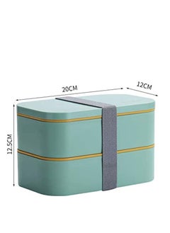 KASTWAVE Bento Lunch Box,Stackable Lunch container for kids Work School Lunch Packing and Meal prep, BPA Free, Leakproof lunchbox, Big Volume-1600ML  - Image 2