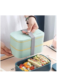 KASTWAVE Bento Lunch Box,Stackable Lunch container for kids Work School Lunch Packing and Meal prep, BPA Free, Leakproof lunchbox, Big Volume-1600ML  - Image 4