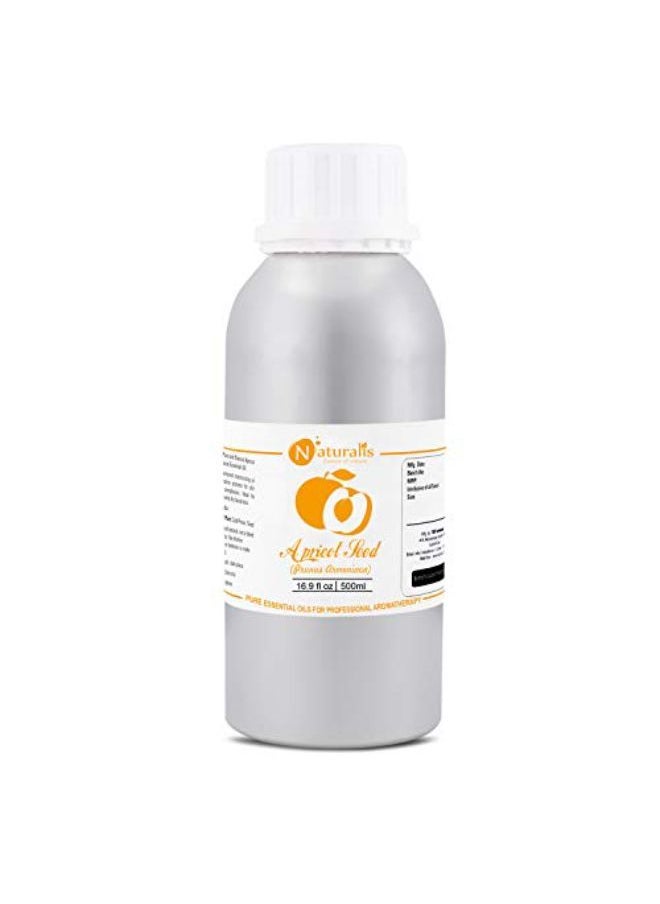 Naturalis Essence Of Nature Cold Pressed Undiluted Apricot Oil For Hair, Face & Body Massage - 500Ml  - Image 3