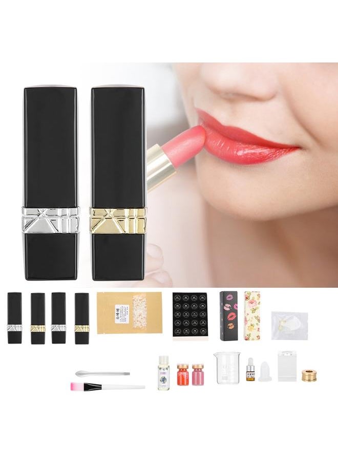 Thoraya DIY Lipstick Tool Lipstick Mold Lip Balm Maker Tool Color Powder Beeswax Empty Lipstick Tube  - Image 4
