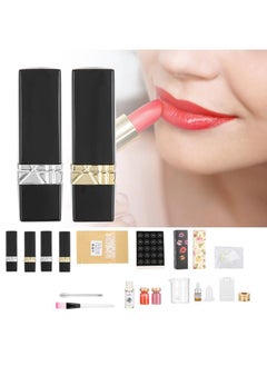 Thoraya DIY Lipstick Tool Lipstick Mold Lip Balm Maker Tool Color Powder Beeswax Empty Lipstick Tube  - Image 4