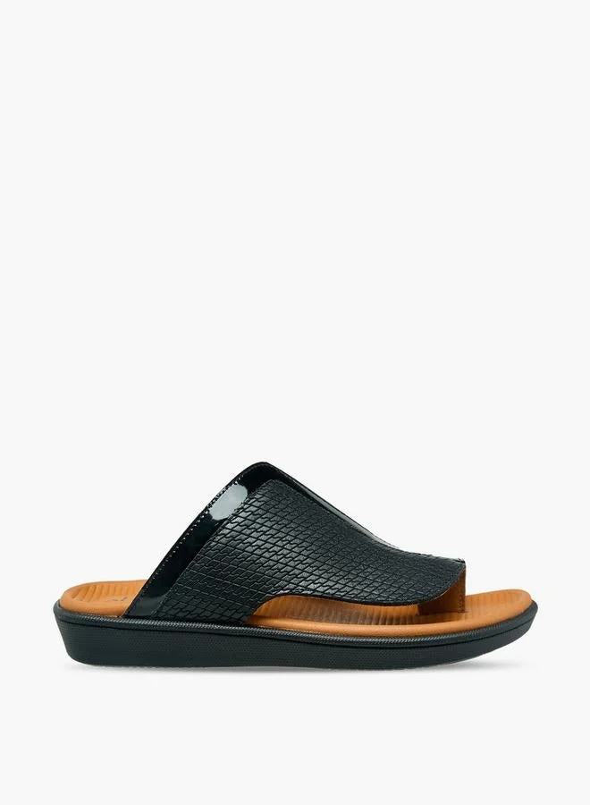 الواحة Boys Leather Arabic Sandals