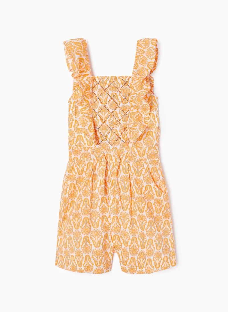 Zippy Floral Jumpsuit with Beads for Girls 'You&Me'