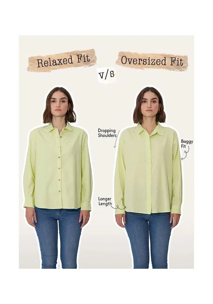 The Souled Store  The Souled Store Women's Casual White Shirt with Spread Collar  | Best Price UAE