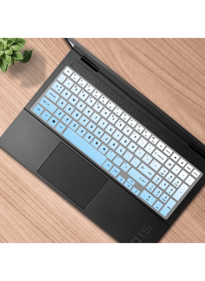 Generic - For HP Shadow Wizard 6 HP War 66 Changyou Notebook Silicone Keyboard Protective Film Customization-Color:Multicolored Black (HS-199)-Dimensions:j291 Light And Shadow Elves 7 Victus Light And Shadow Elves 8 - Image 1