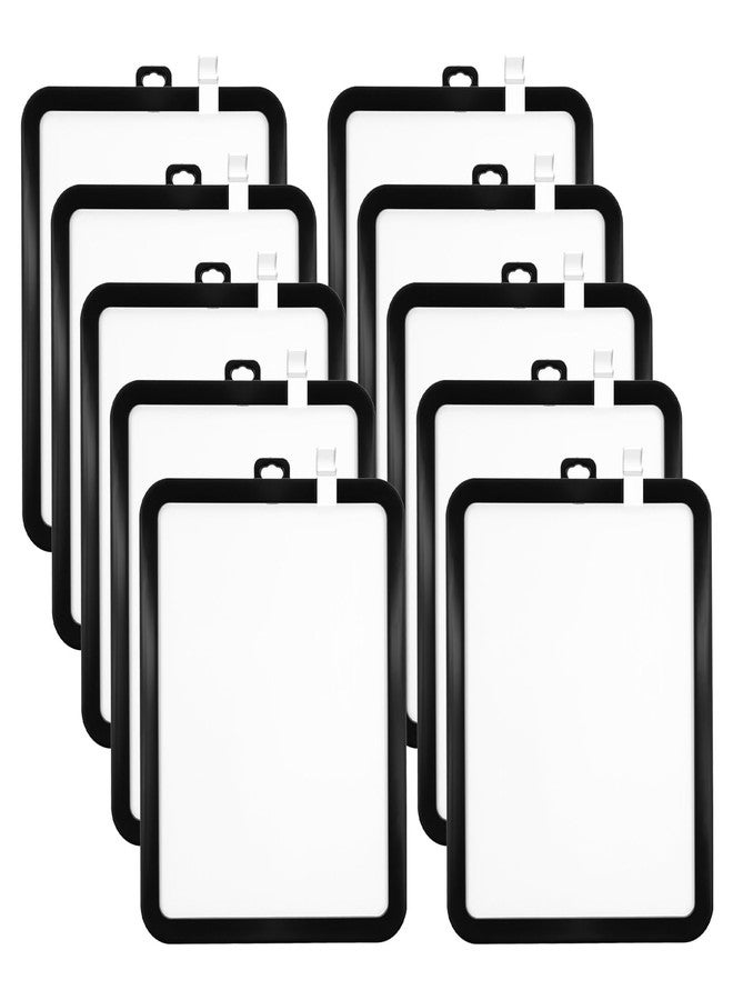 mekueeex 10 Small White Board Dry Erase Boards Classroom Pack Mini White Boards 8.5" x11” Double Sided Personal Whiteboards - Image 1
