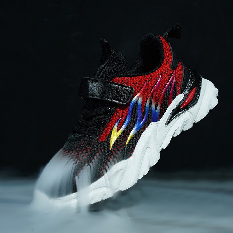 Boys' Shoes 2024 Autumn Men'S Basketball Shoes New Leather Men'S Shoes Waterproof Trendy Boys Sneaker - Image 1