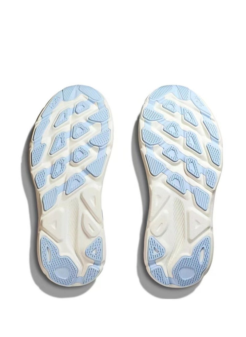 هوكا ون ون الأزرق / البرتقالي أحذية رياضية في الهواء الطلق - Image 4