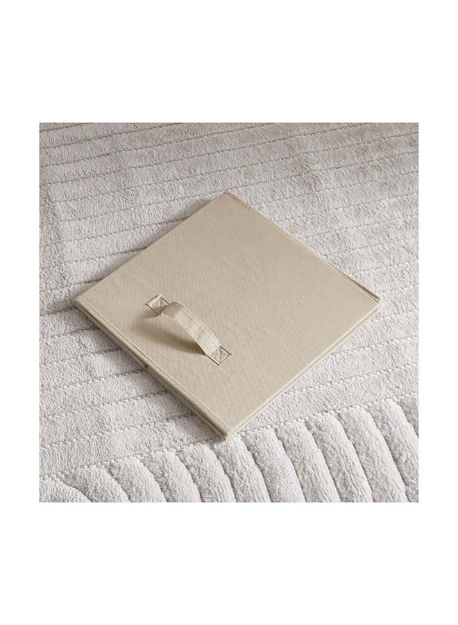 Home Box Olive Fabric Box 33 x 32 x 32 cm - Image 4