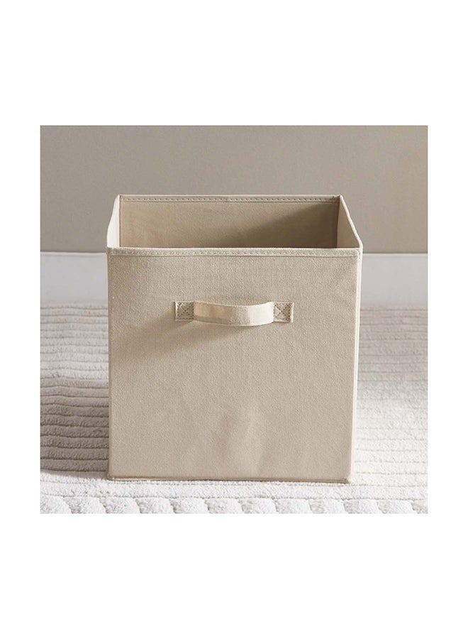 Home Box Olive Fabric Box 33 x 32 x 32 cm - Image 2