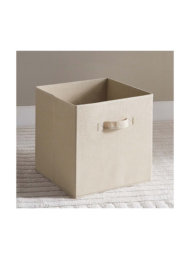 Home Box Olive Fabric Box 33 x 32 x 32 cm - Image 1