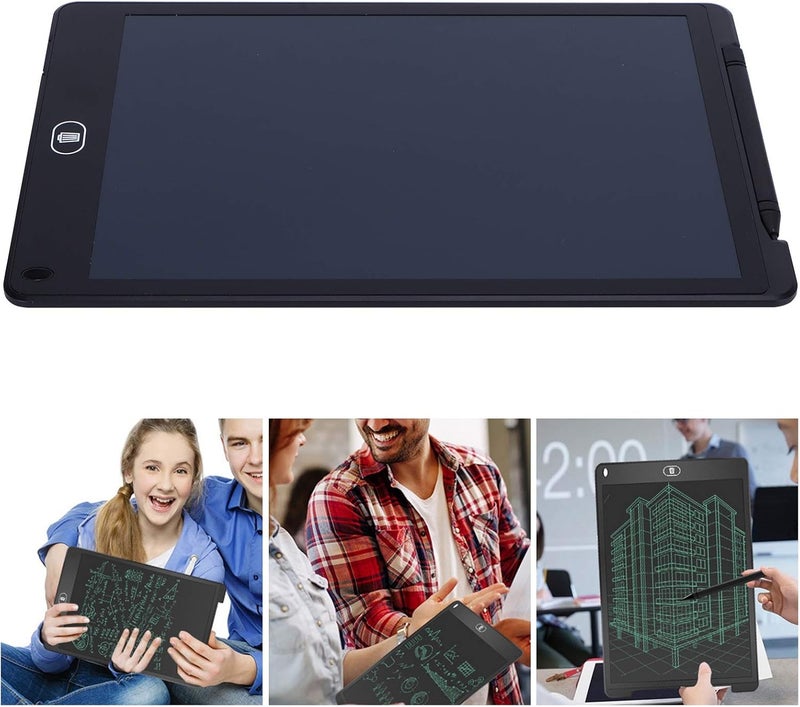 12in LCD Writing Board, L Sn Drawing T for, Portable Electronic Notepad with, Reu Writing Pad for Home, School, No, No, One Key Erase - Image 4