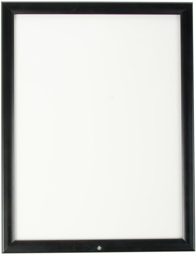 OUTDOOR SNAP FRAME FOR 18X24INCH POSTERS OR ADVERTISEMENTS LOCKING ENCLOSURE RUSTWEATHER PROOF ALUMINUM