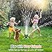 HeySplash Water Sprinkler ToyOutdoor Play Toys for KidsToddler Summer Water ToysBackyard Sprinkler Splashing Fun Toys Attaches to Garden Hose Yard for Over 3 Year Old Boys Girls Gifts - Image 4