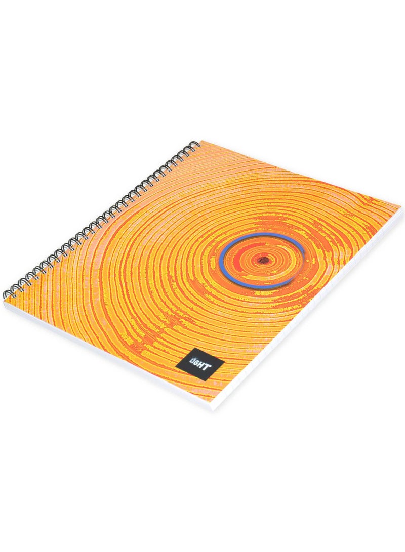 FIS دفتر ملاحظات لينة الغلاف حلزوني FIS LIGHT عبوة من 10، خط واحد، 10X8 بوصة (25.4 X 20.32 سم) 100 ورقة -LINB1081606S - Image 4