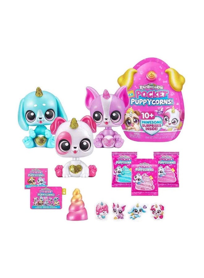 Rainbocorns Big Pocket Puppycorns Bobble Head Surprise Egg - Image 1